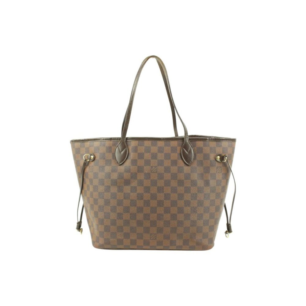 Louis Vuitton Damier Ebene Neverfull MM Tote Bag 82lv225s